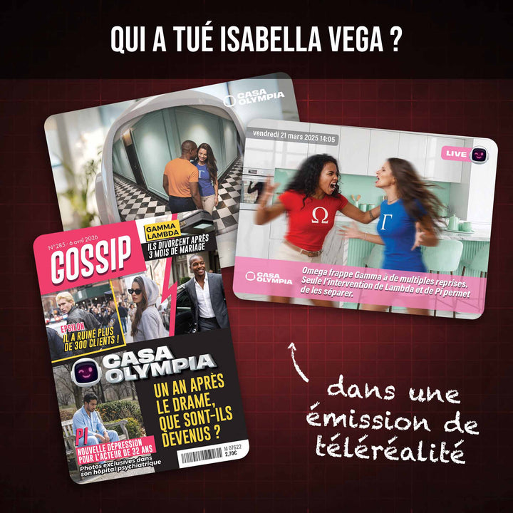 Qui a tué Isabella Vega ? [Pocket]