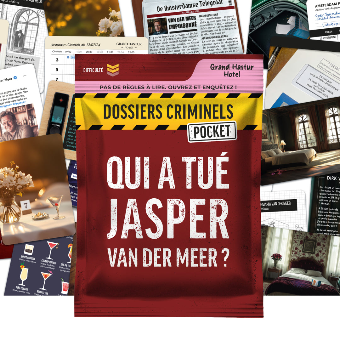 Qui a tué Jasper Van Der Meer ?  [Pocket]