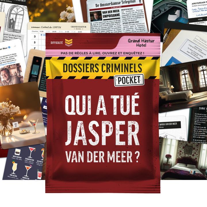 Qui a tué Jasper Van Der Meer ?  [Pocket]